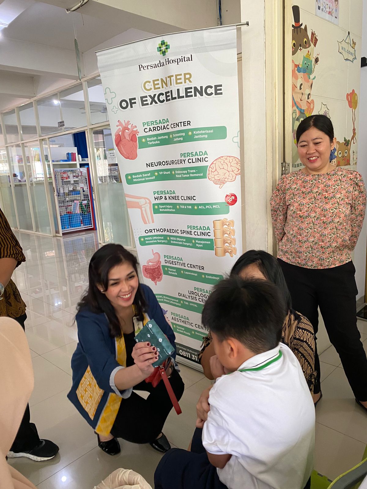 Corporate Social Responsibility Kegiatan Bulan Imunisasi Anak Sekolah bersama BIna Bangsa School