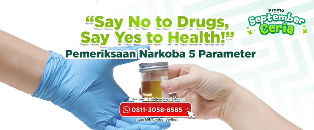 pemeriksaan narkoba 5 parameter