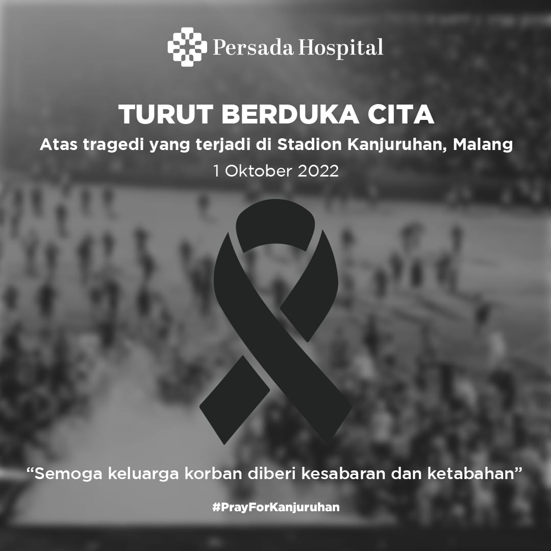 Turut Berduka Cita Atas Tragedi yang terjadi di Stadion Kanjuruhan