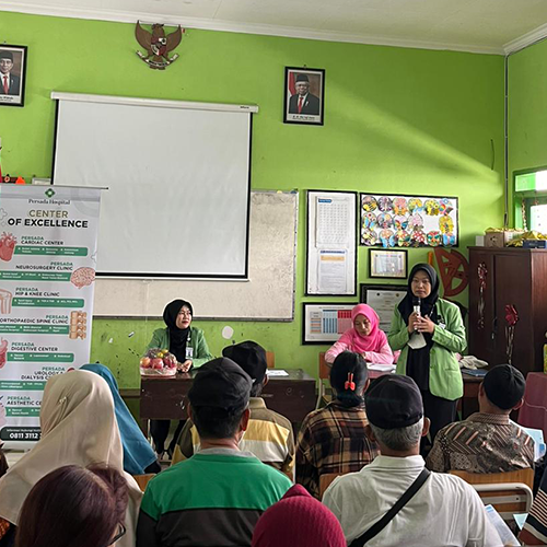 Corporate Social Responsibility Penyuluhan Kesehatan Posyandu Lansia Seruni Kel. Tulusrejo