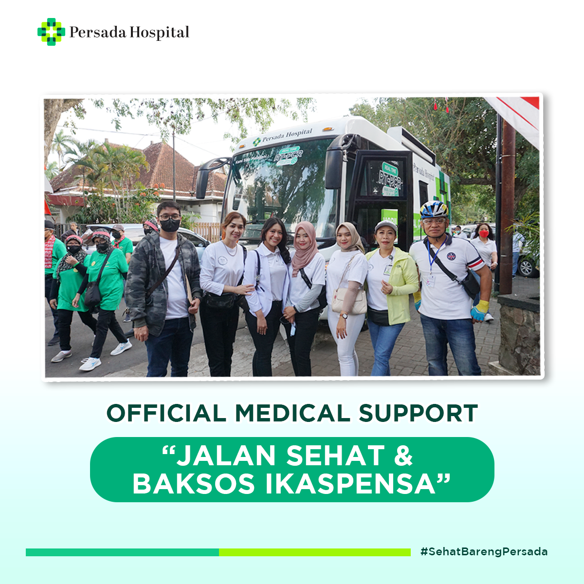 Official Medical Support "Jalan Sehat & Baksos IKASPENSA"