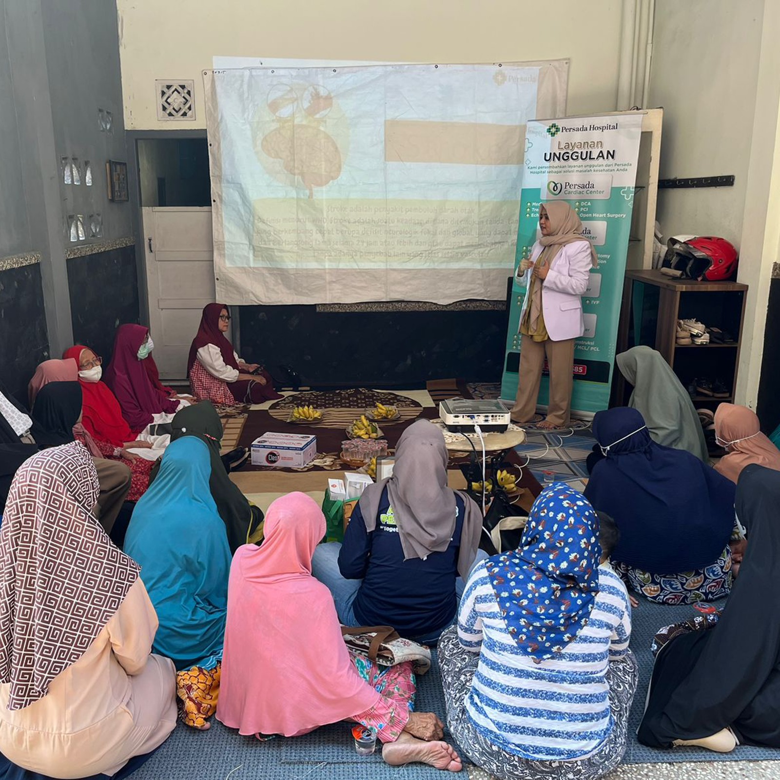 Corporate Social Responsibility Penyuluhan Kesehatan Posyandu Lansia Anyelir Kelurahan Tulusrejo