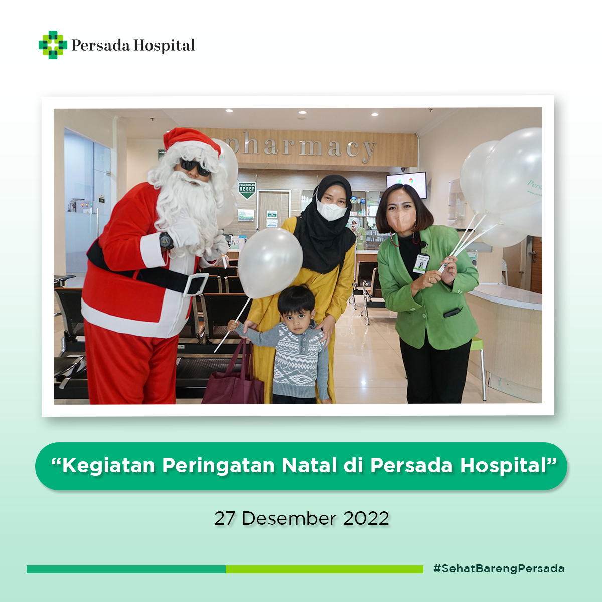 Kegiatan Peringatan Natal di Persada Hospital