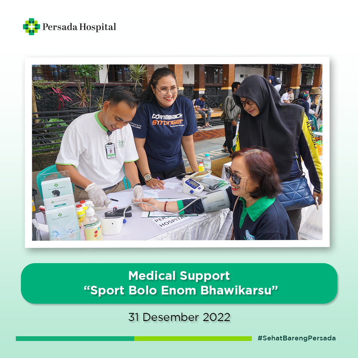 Medical support “Sport Bolo Enom Bhawikarsu”