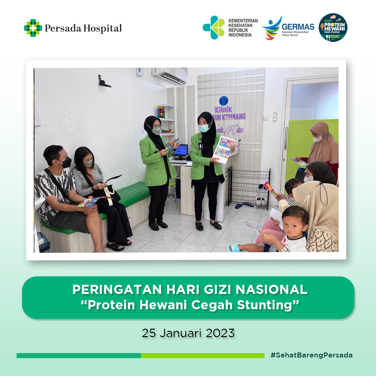 Peringatan Hari Gizi Nasional "Protein Hewani Cegah Stunting"