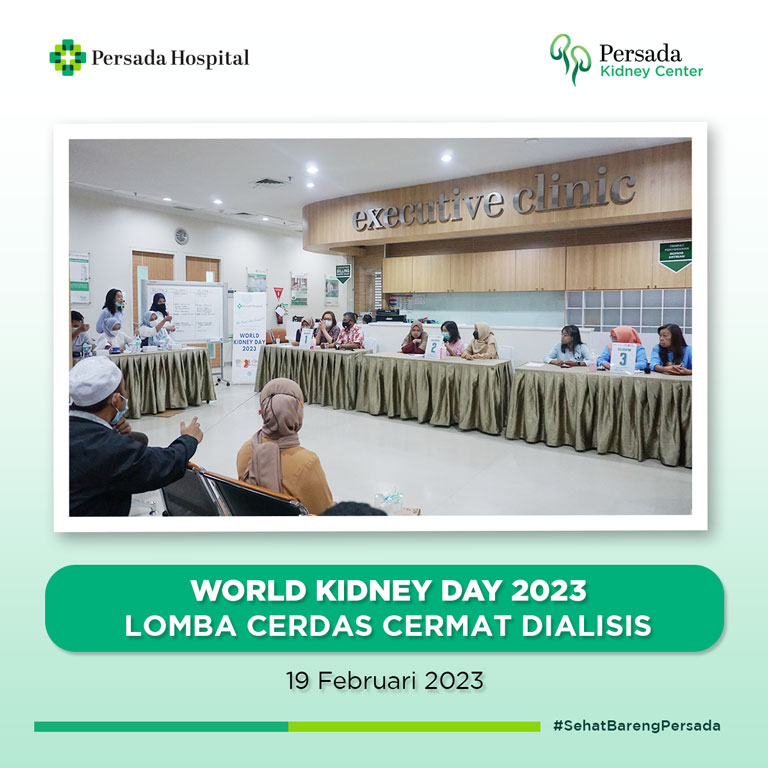 World Kidney Day 2023 "Lomba Cerdas Cermat Dialisis"