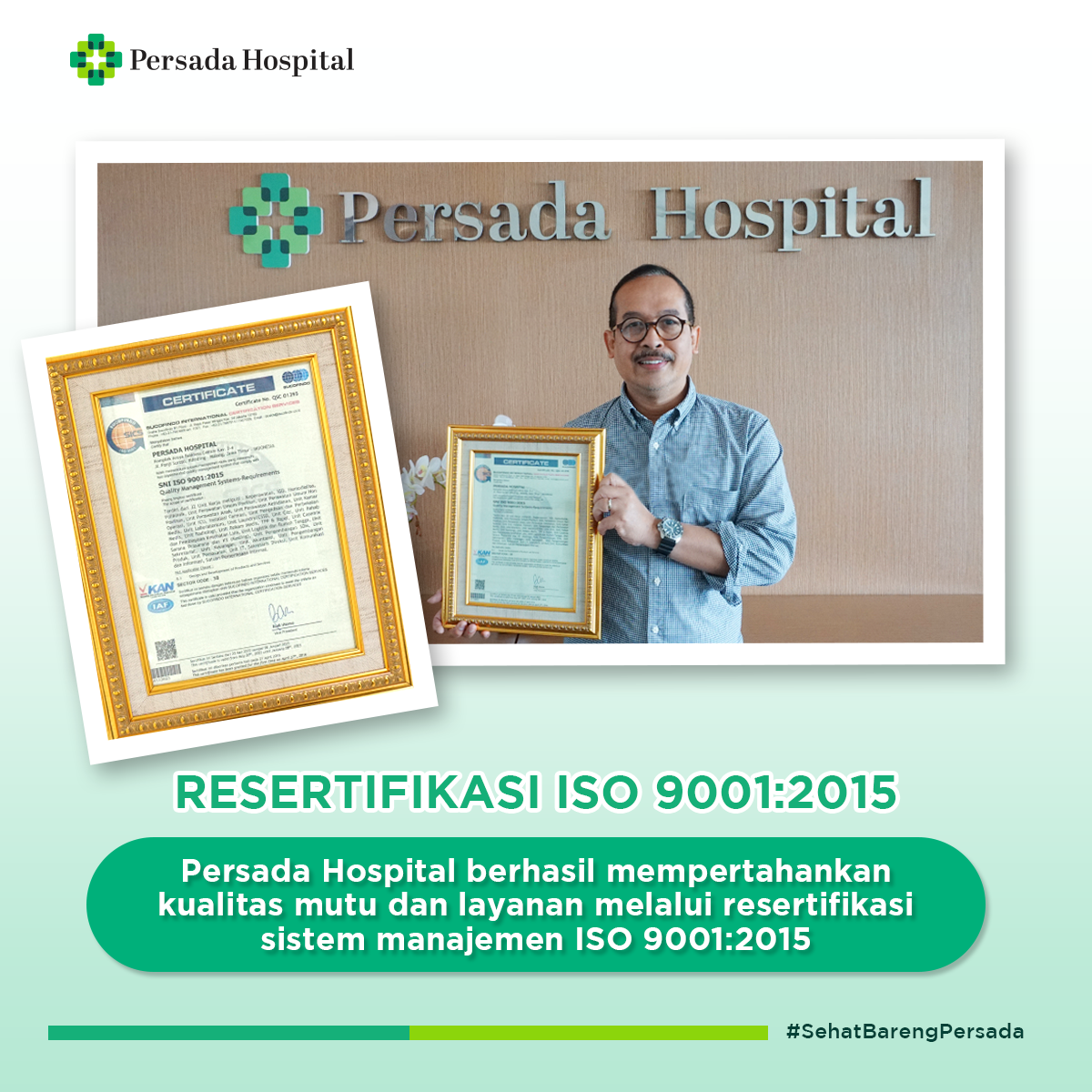 Resertifikasi Sistem Manajemen ISO 9001:2015