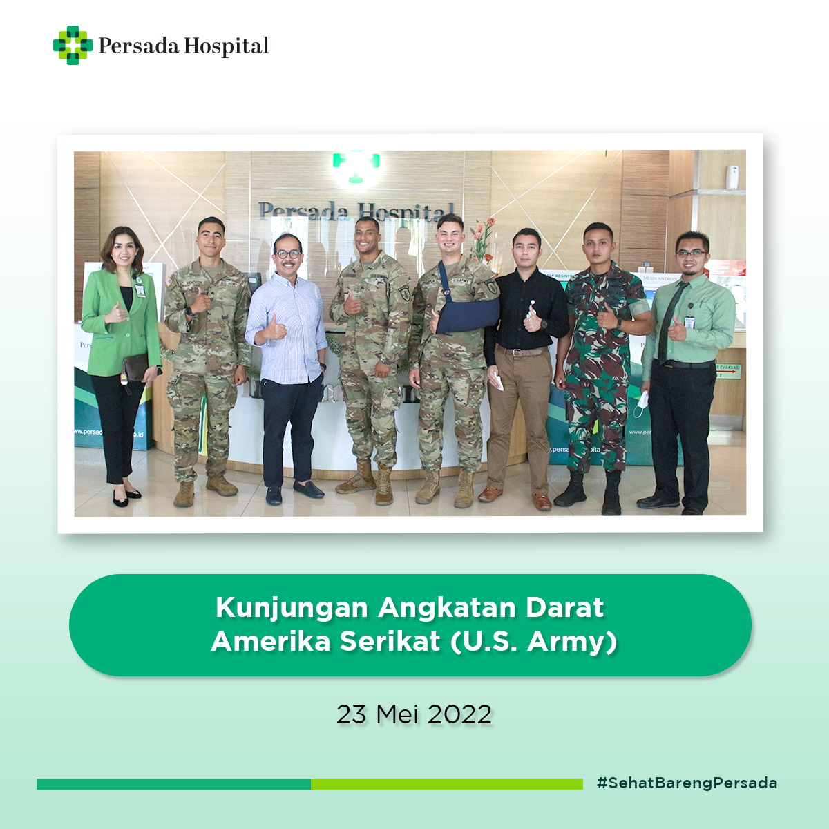 Kunjungan Angkatan Darat Amerika Serikat (U.S. Army)