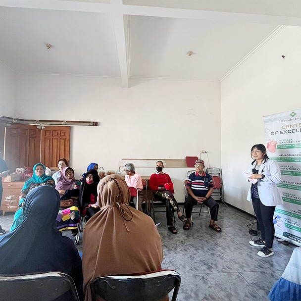 Corporate Social Responsibility Penyuluhan Kesehatan Posyandu Lansia Anggrek Kelurahan Tulusrejo