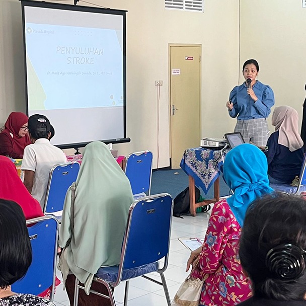 Corporate Social Responsibility Penyuluhan Kesehatan Posyandu Lansia Sedap Malam Kelurahan Tulusrejo