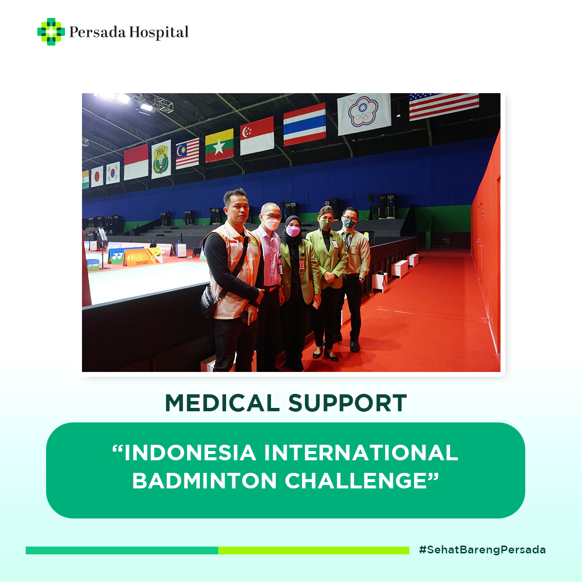 Medical Support Indonesia International Badminton Challenge