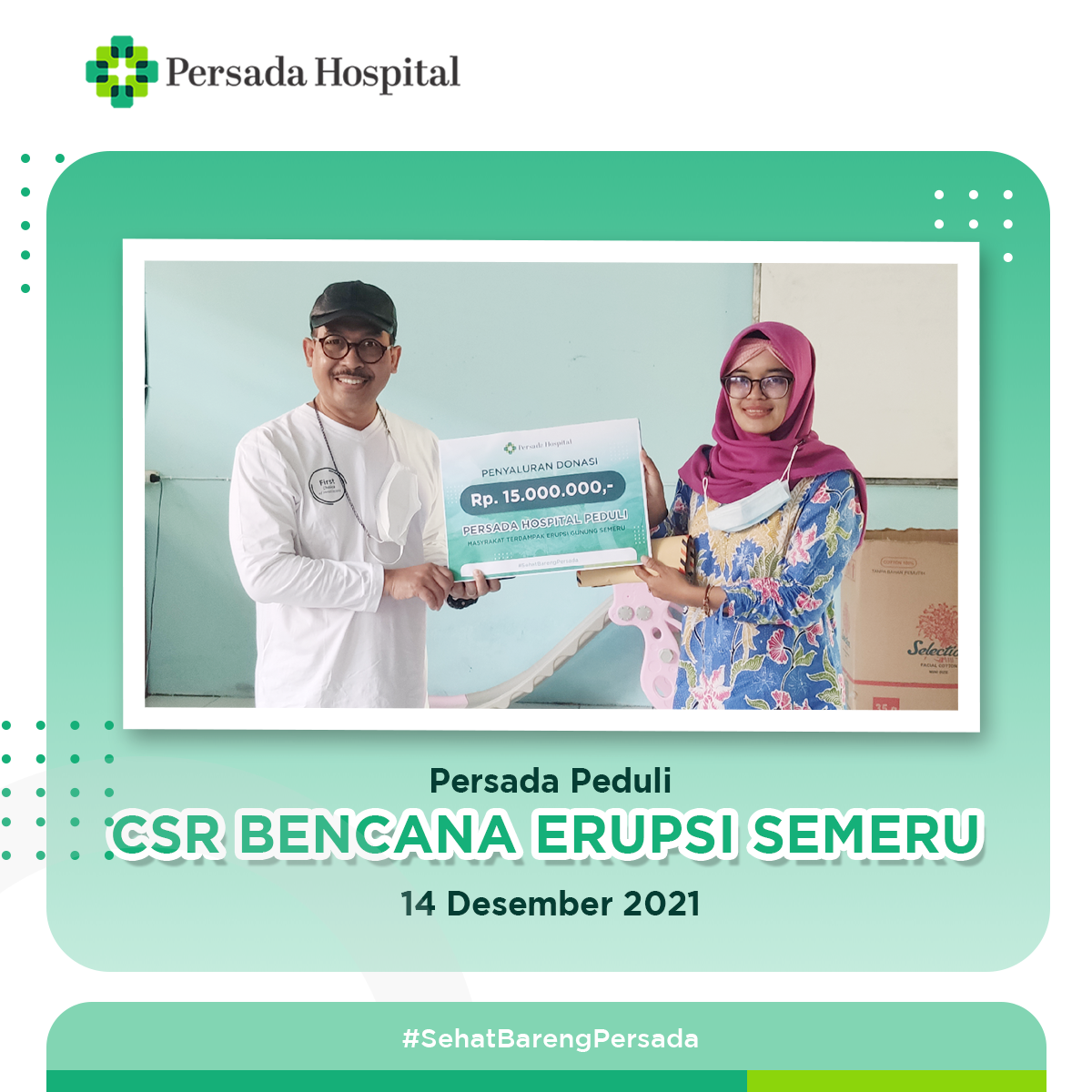 Persada Peduli (CSR Bencana Erupsi Gunung Semeru)