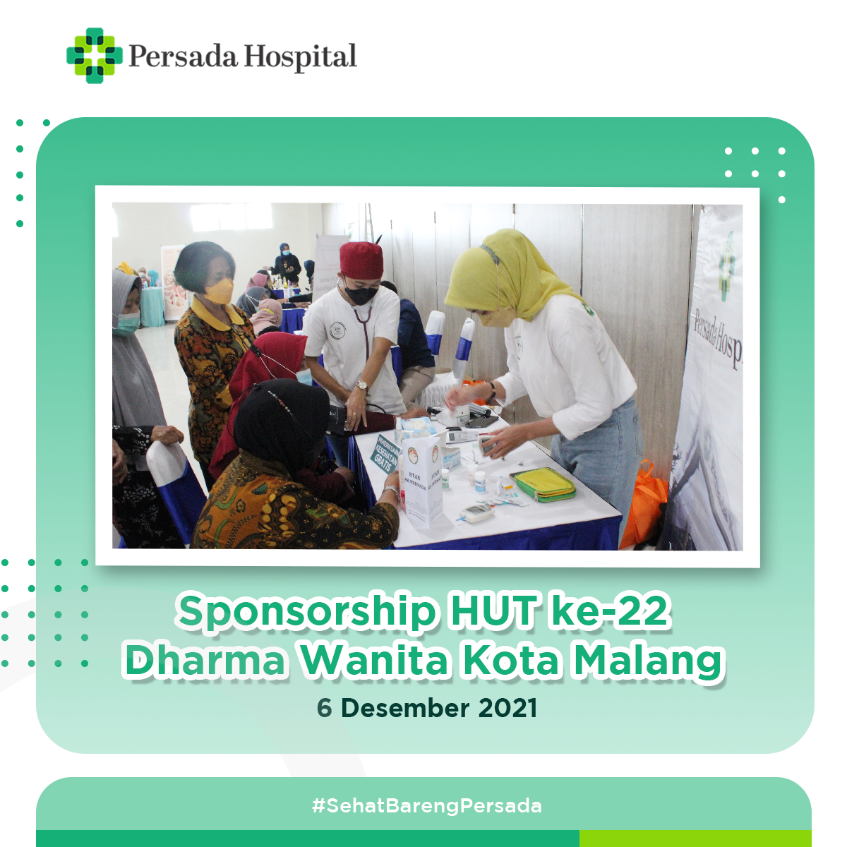 Sponsorship HUT ke-22 Dharma Wanita Persatuan Kota Malang