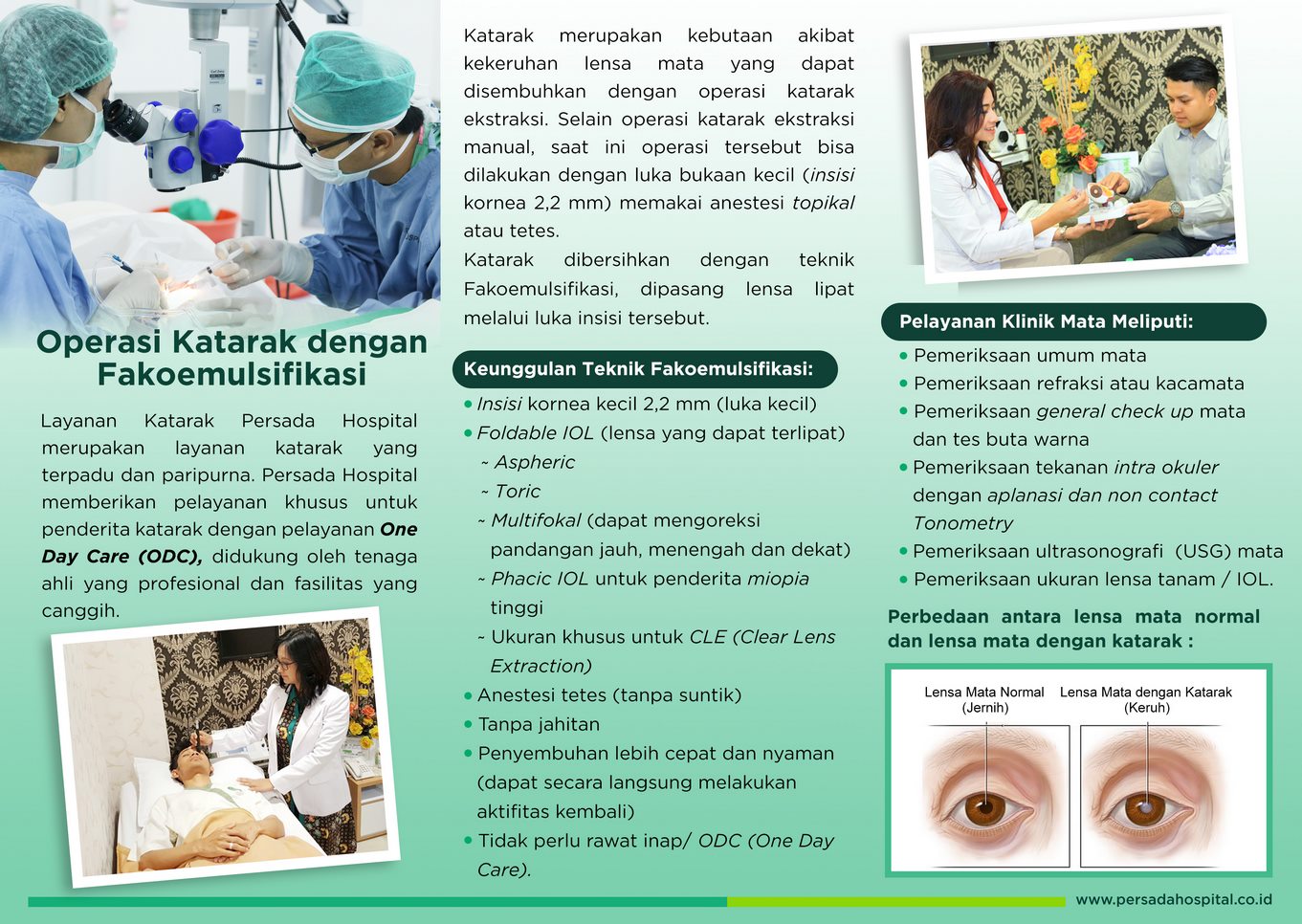 Operasi Katarak Dengan Fakoemulsifikasi