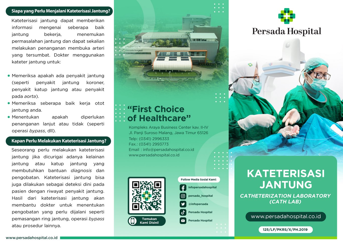 Kateterisasi Jantung (Cath lab)