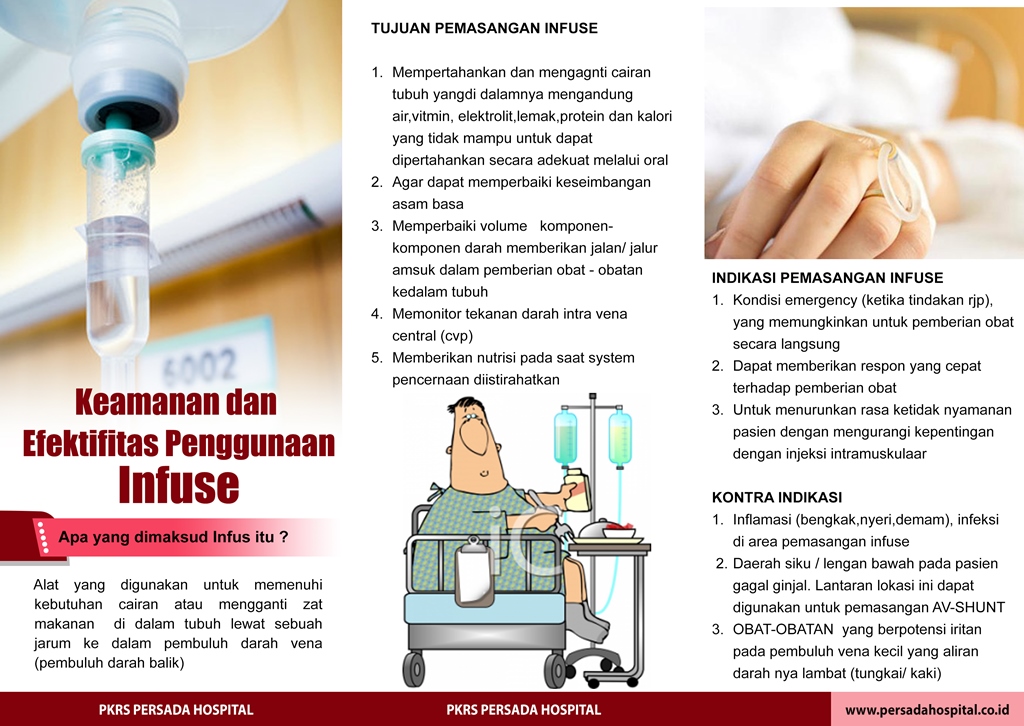 Keamanan dan Efektifitas Penggunaan Infus