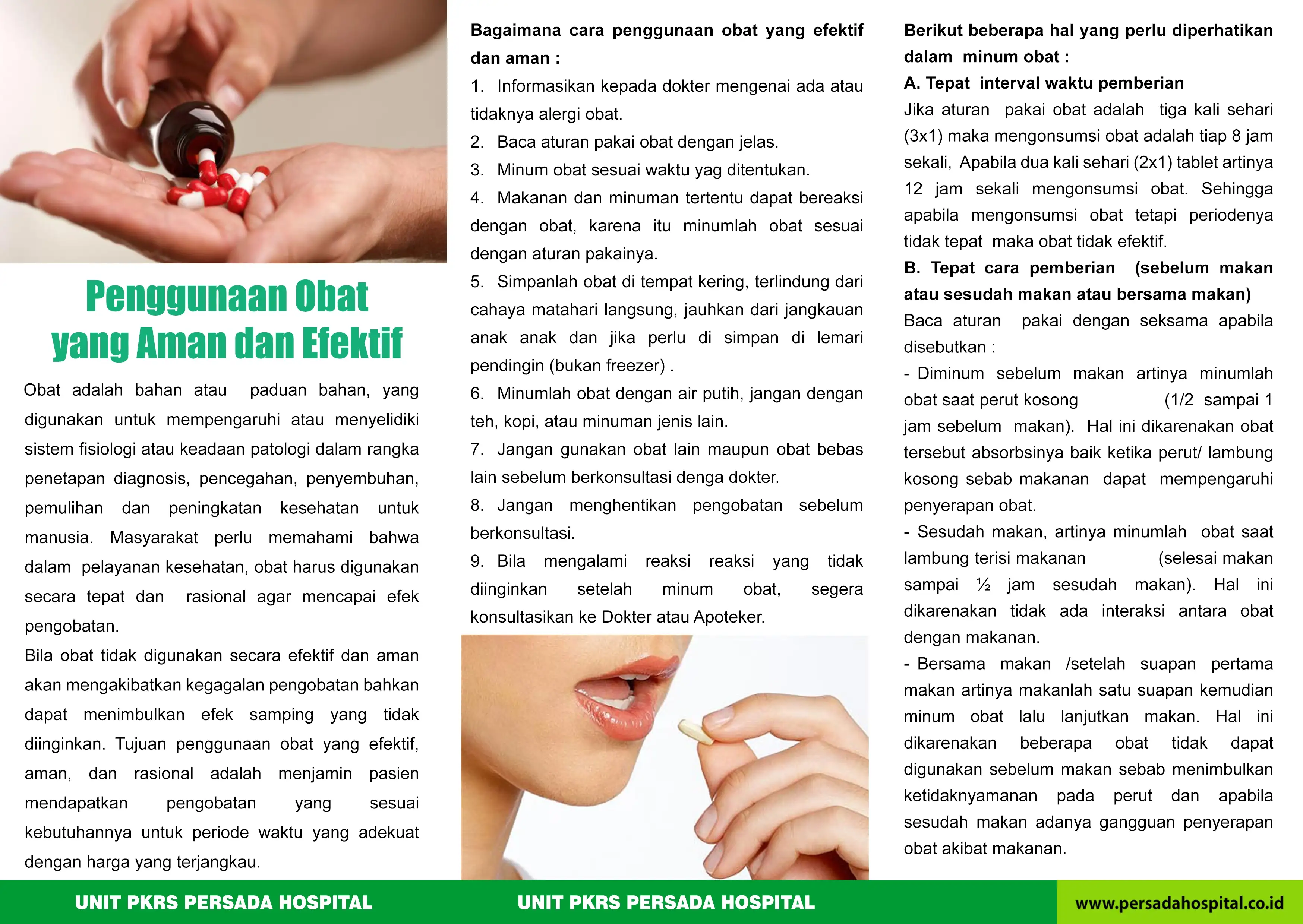 Penggunaan Obat yang Aman dan Efektif