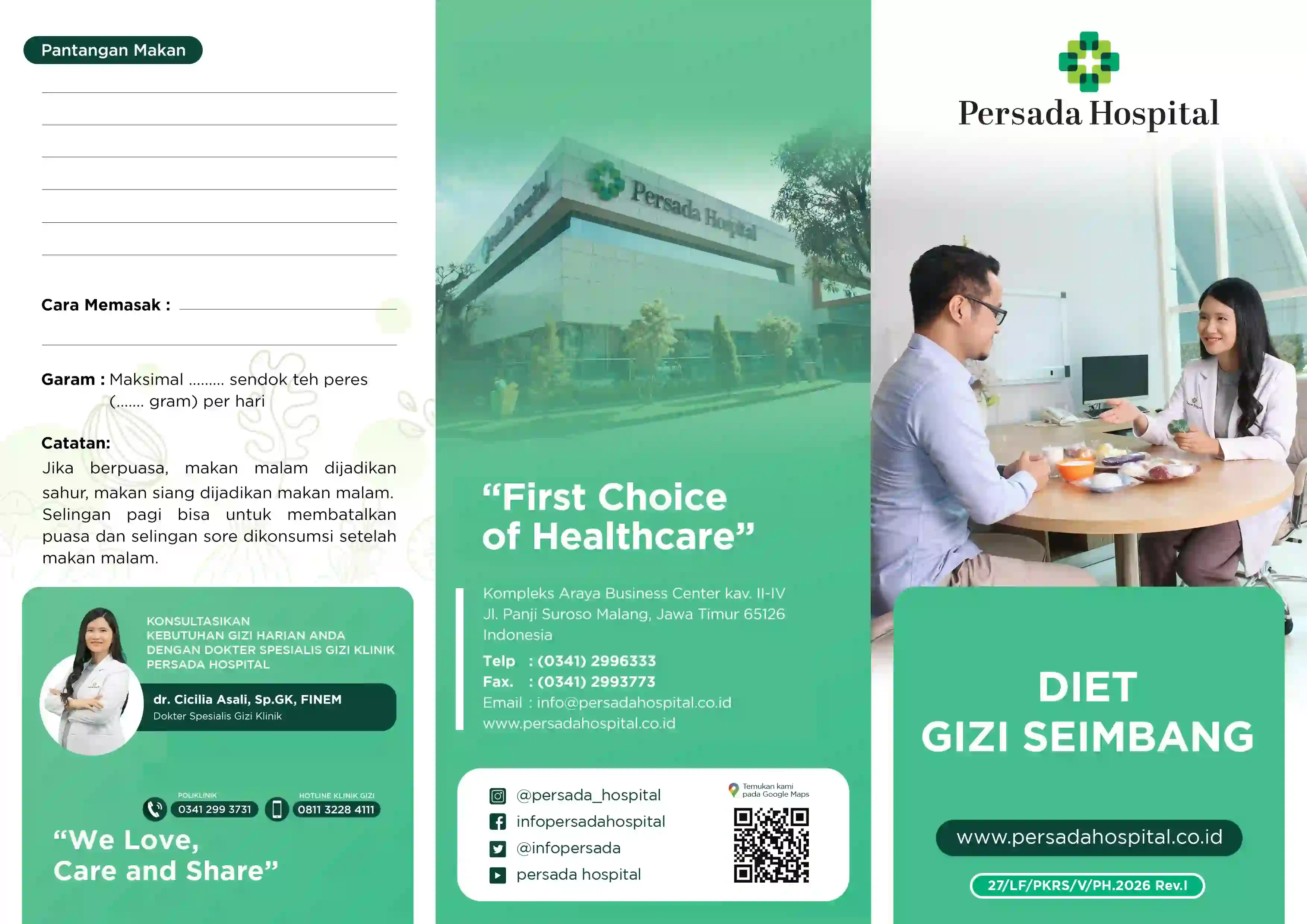 Diet Gizi Seimbang