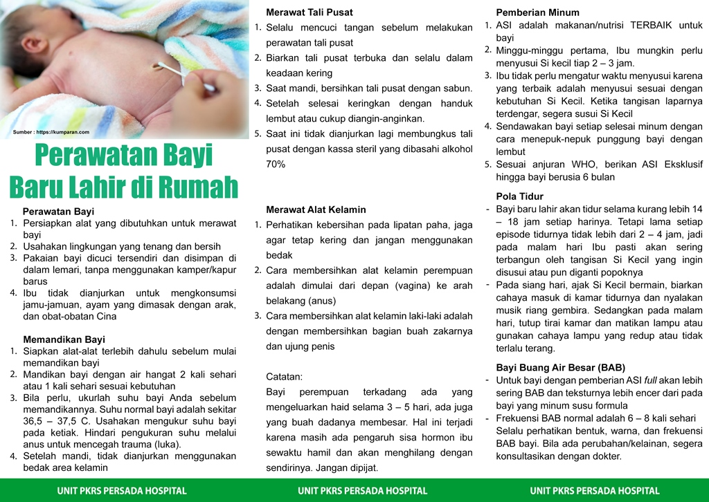 Perawatan Bayi Baru Lahir Dirumah