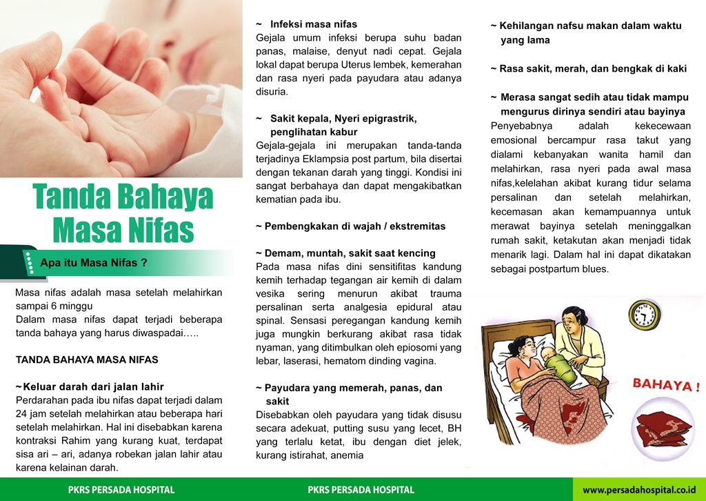 Tanda Bahaya Nifas