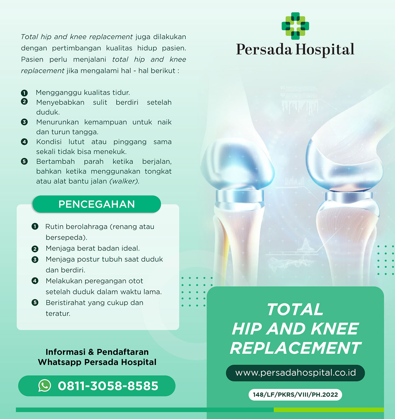 Total Hip and Knee Replacement