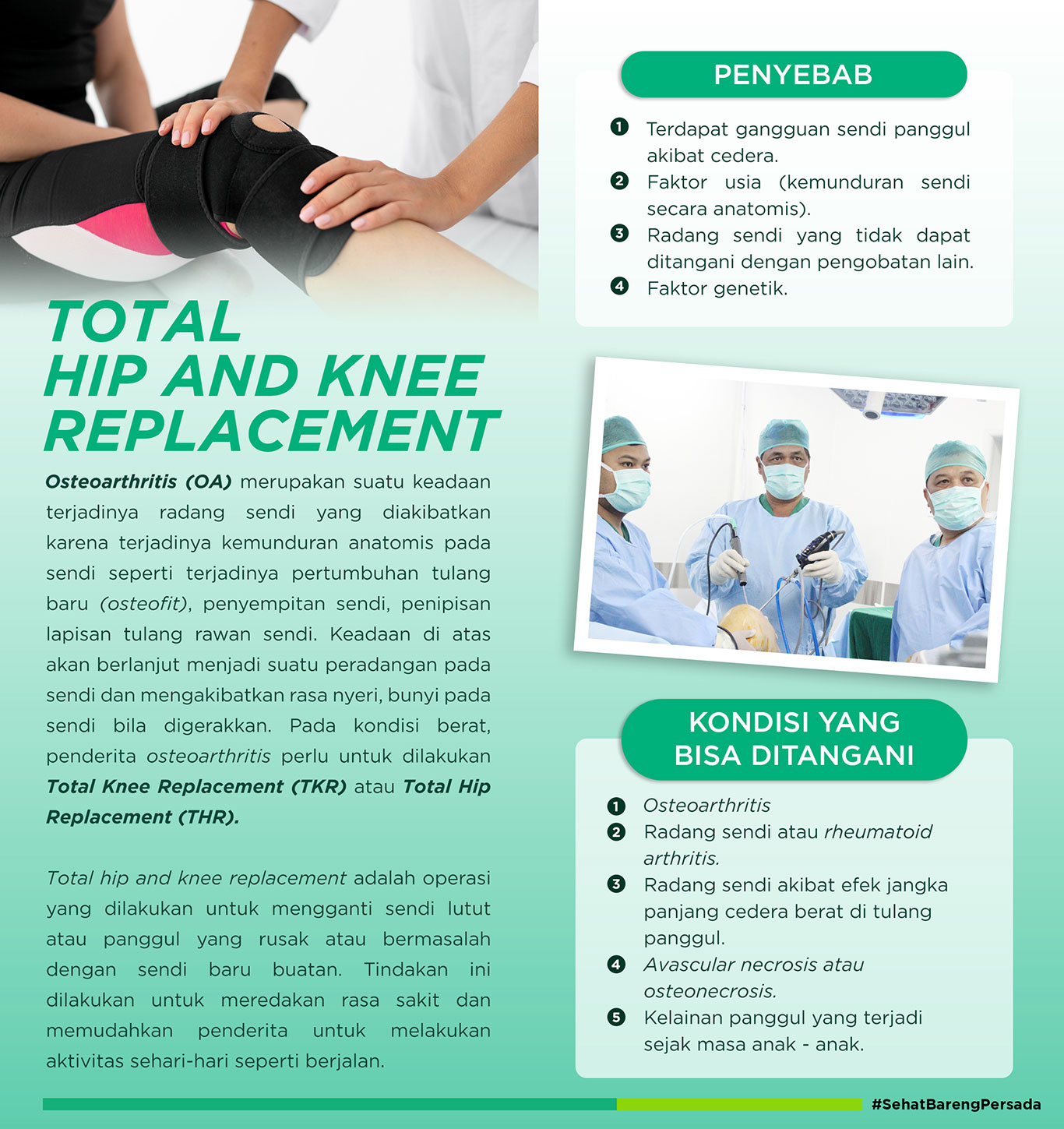 Total Hip and Knee Replacement