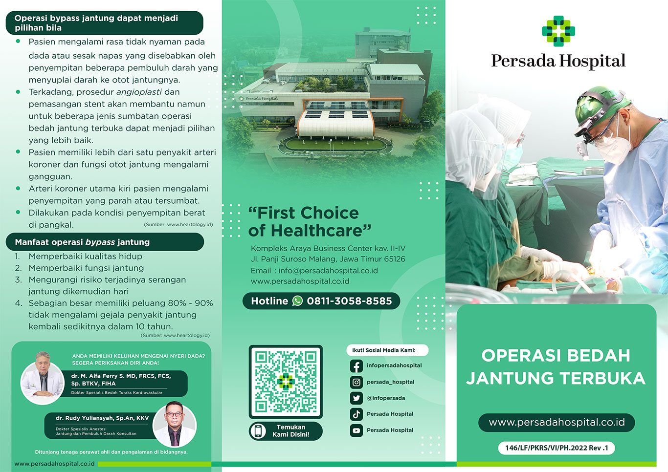 Operasi Bedah Jantung Terbuka (CABG)
