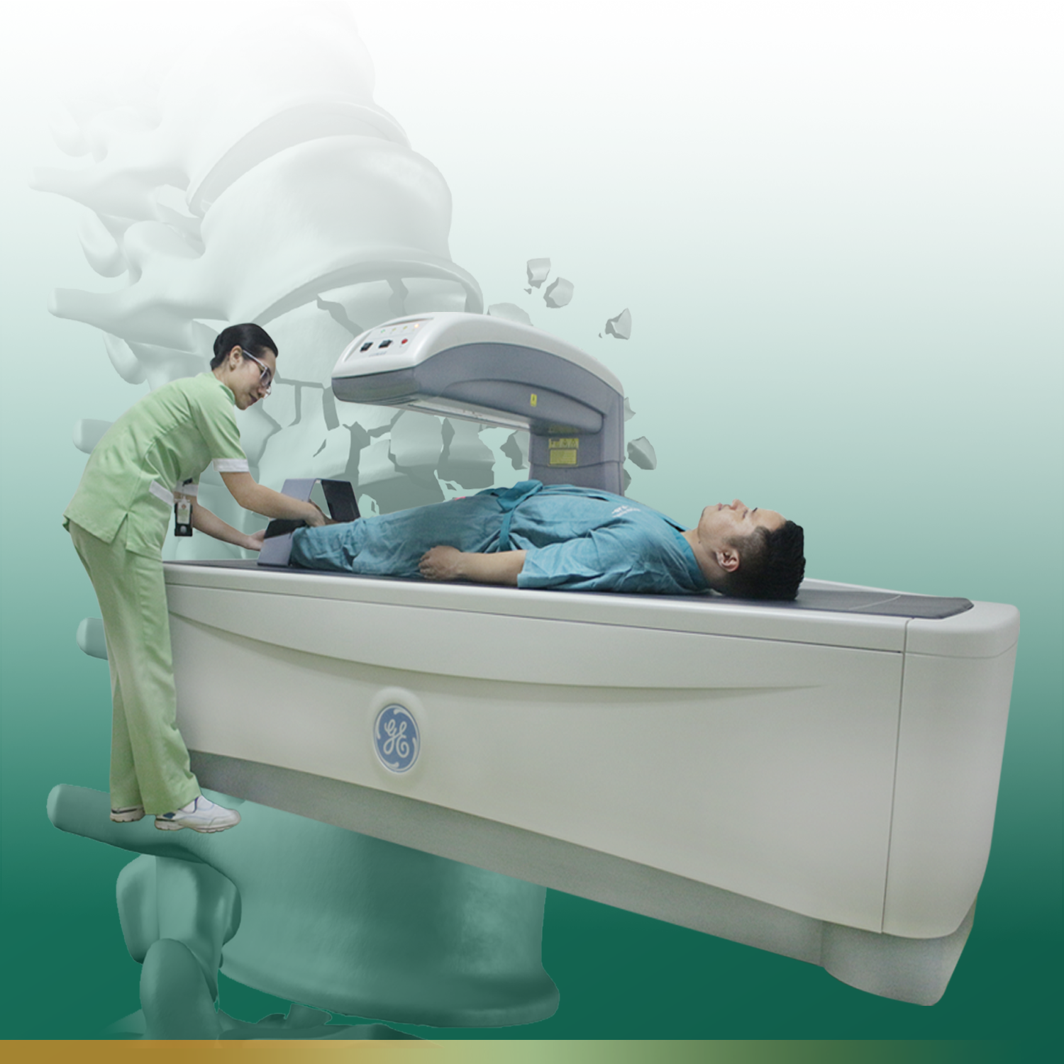 Paket Bone Mineral Densitometri (BMD) 2 Bagian