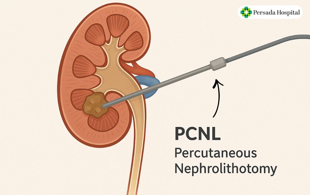 Prosedur PCNL (Percutaneous Nephrolithotomy)